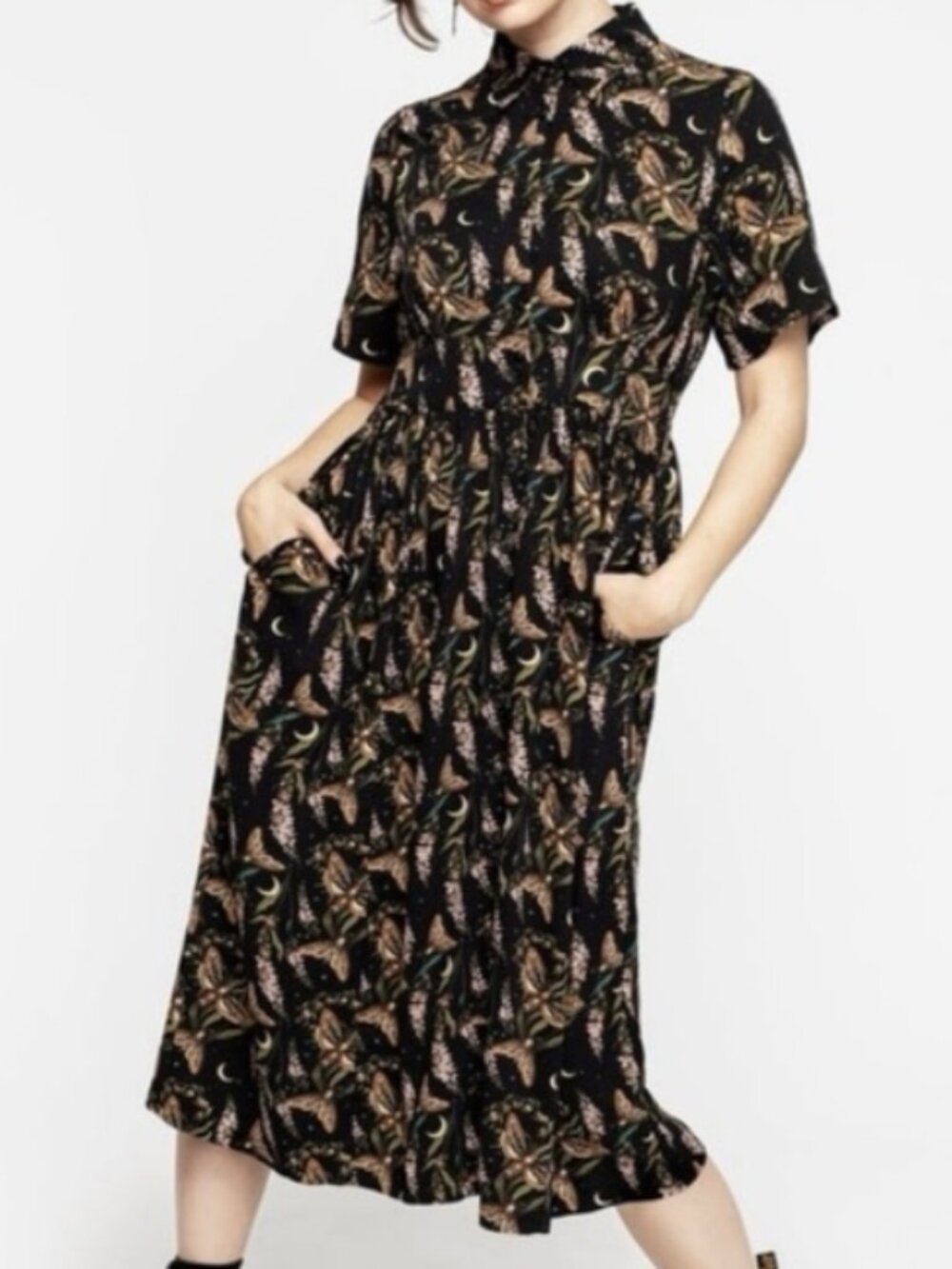 Disturbia | Atropos Midi Shirt Dress - 6